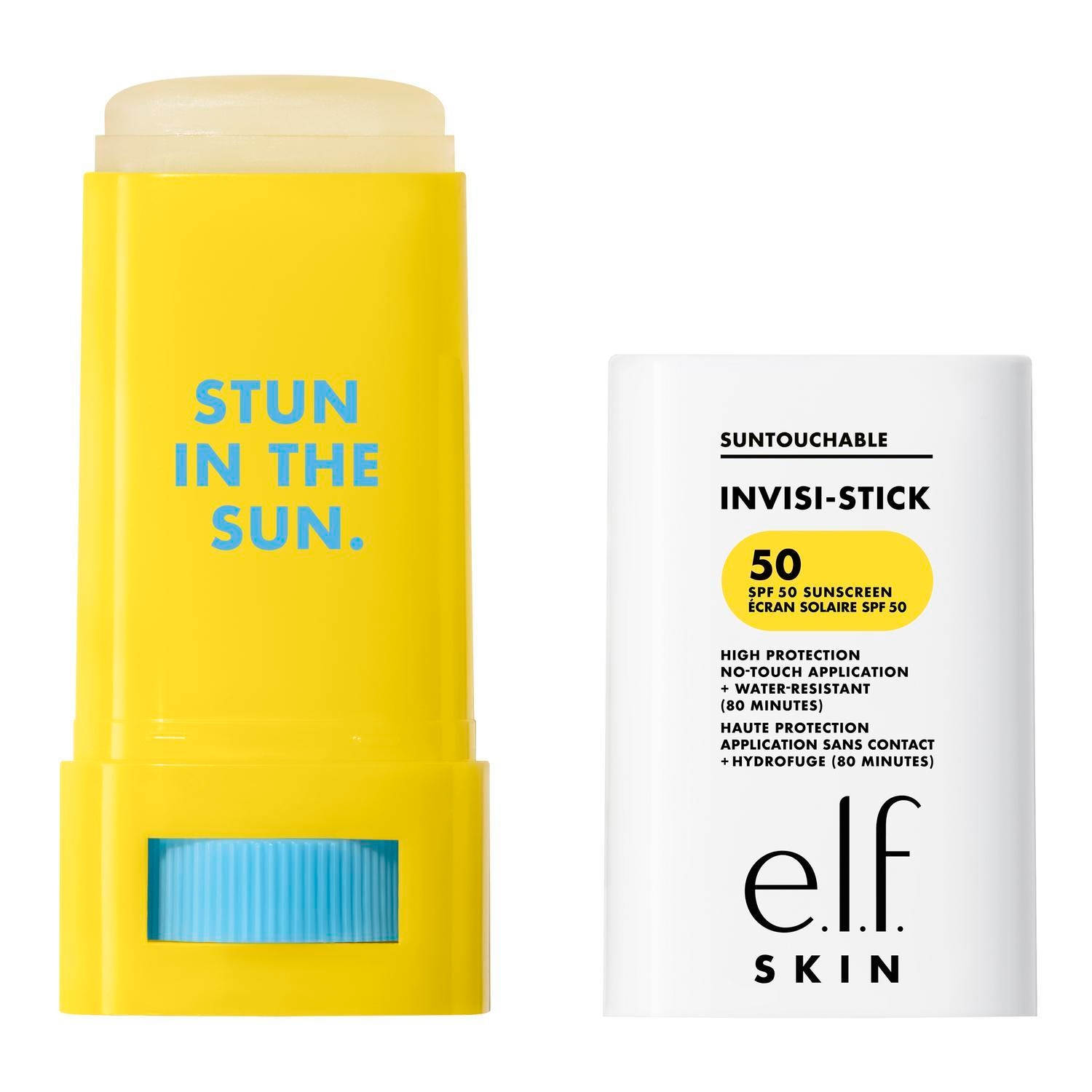 E.L.F. SKIN SUNTOUCHABLE INVISI-STICK SPF 50 (BARRA DE PROTECTOR SOLAR)